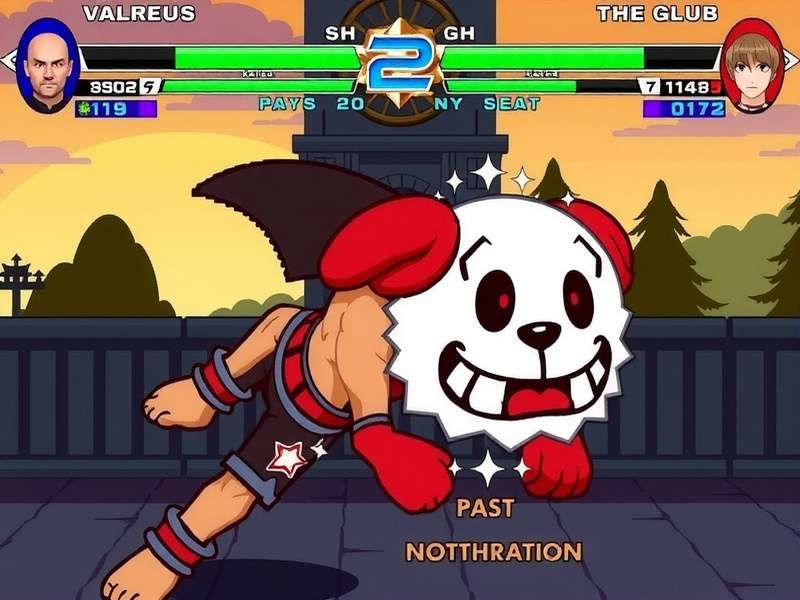 Intense battle in Desi Fighter Champions Desi Fighter Champions Gameplay Screenshot